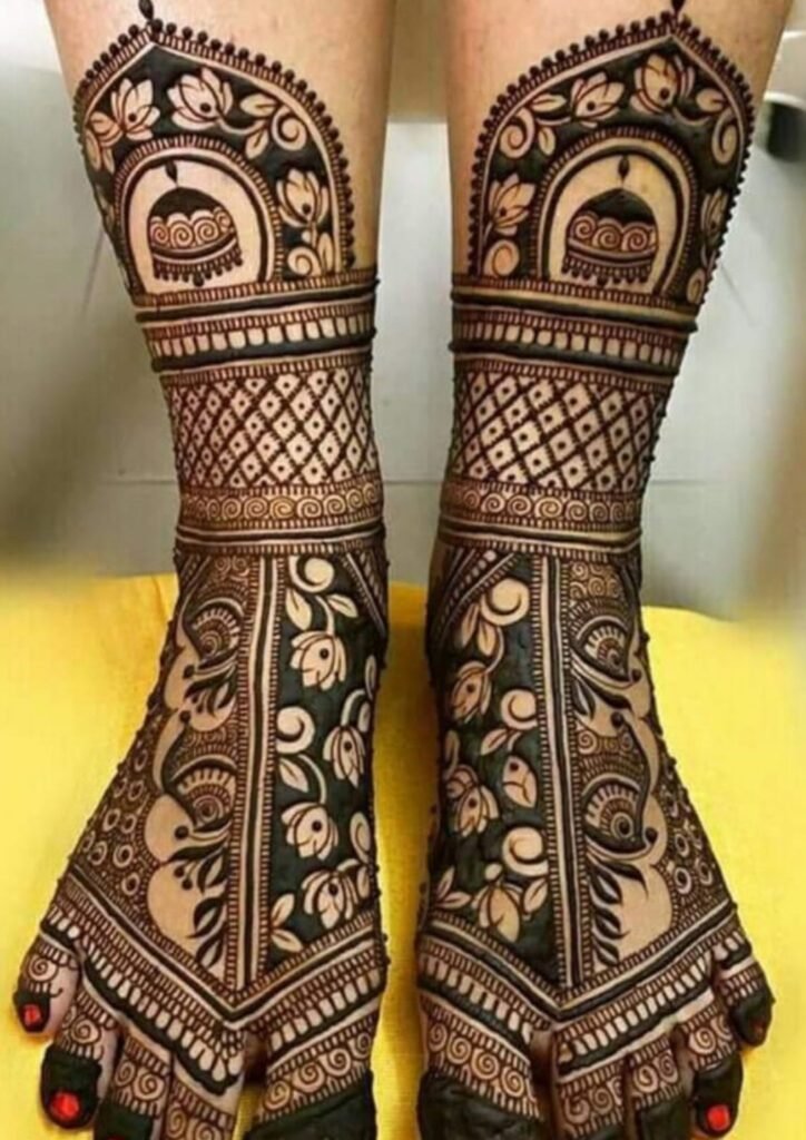 Stylish Full Hand Mehndi Design