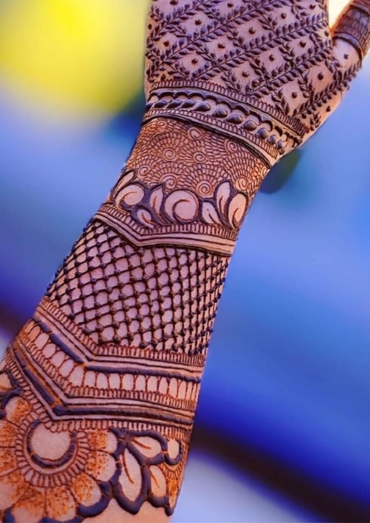 Mehndi Design Back Hand 