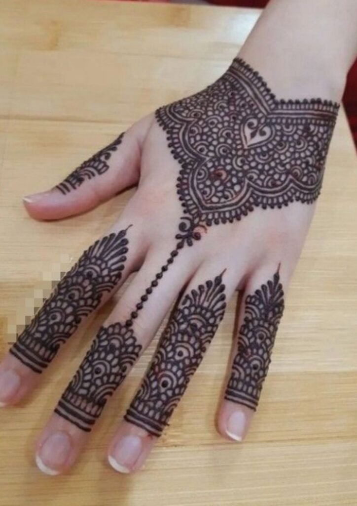 Simple Mehndi Designs for Kids