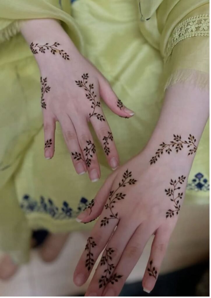 Stylish Simple Mehndi Design