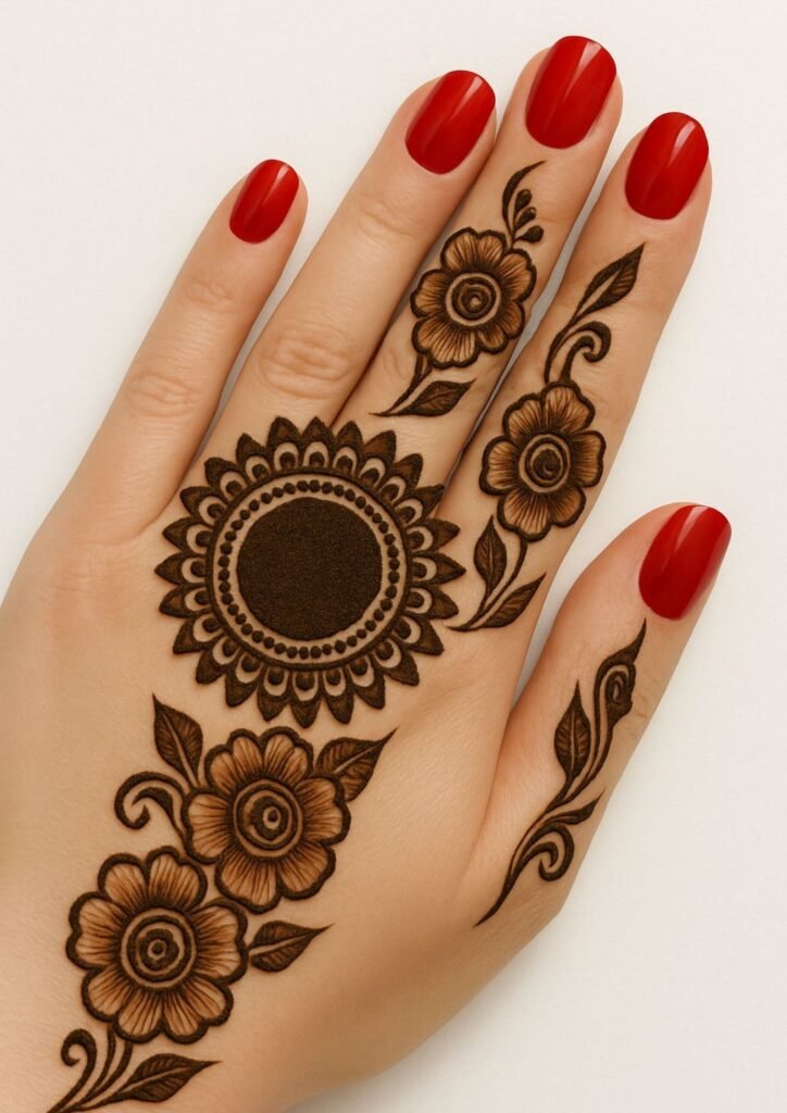 Modern Full Hand Mehndi Designs