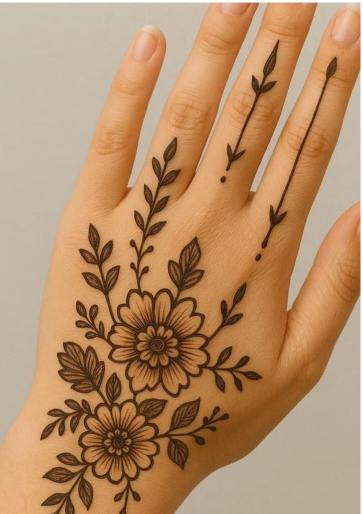Modern Full Hand Mehndi Designs