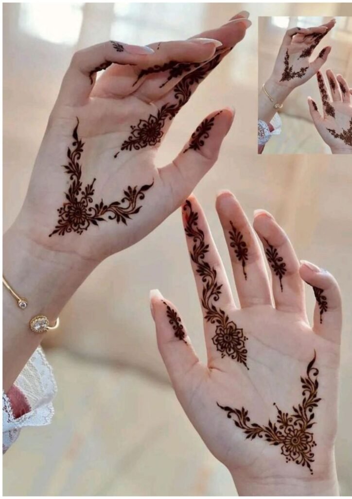 Stylish Simple Mehndi Design