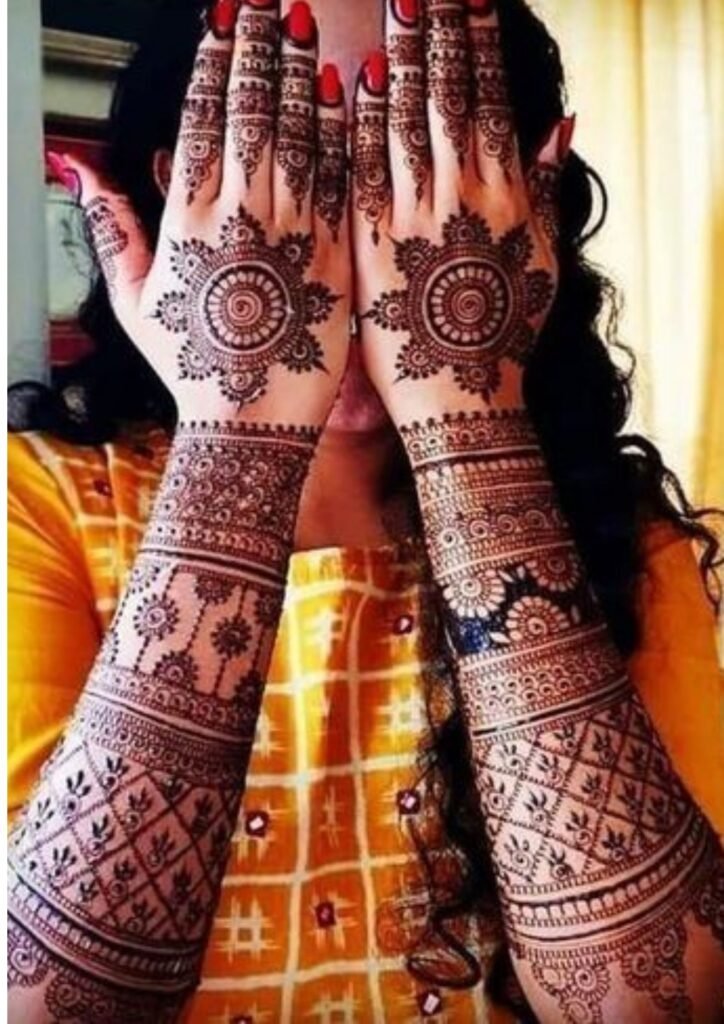 Mehndi Design Back Hand 