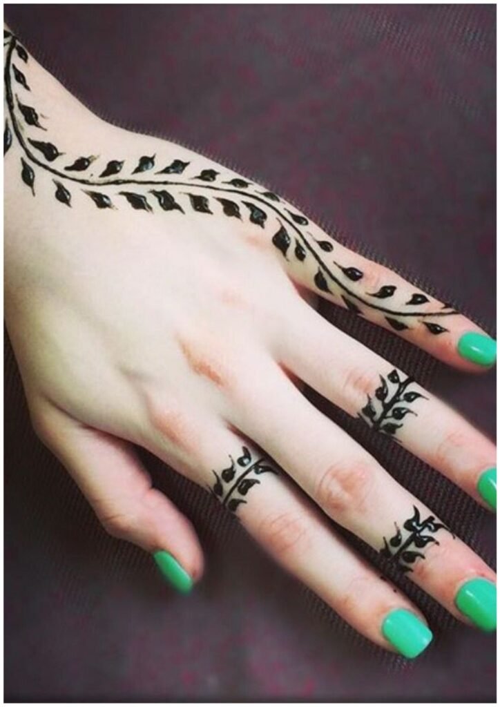 Henna Tattoo Mehndi Design