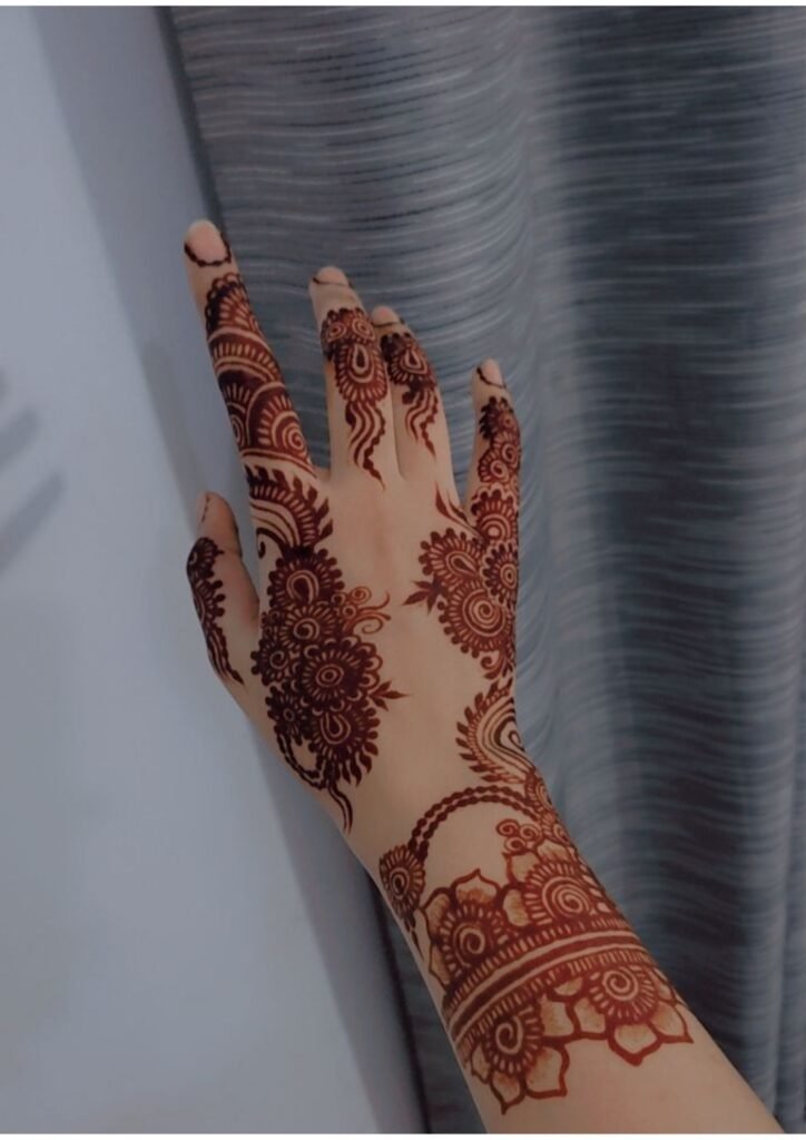 Stylish Simple Mehndi Design