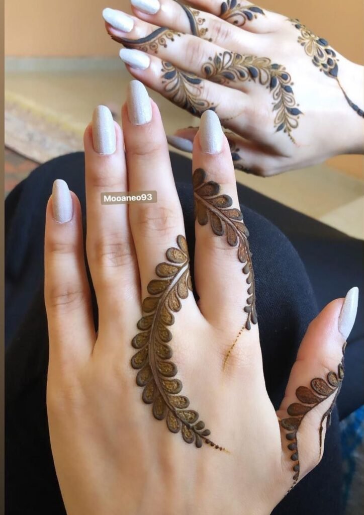 Finger Mehndi Design