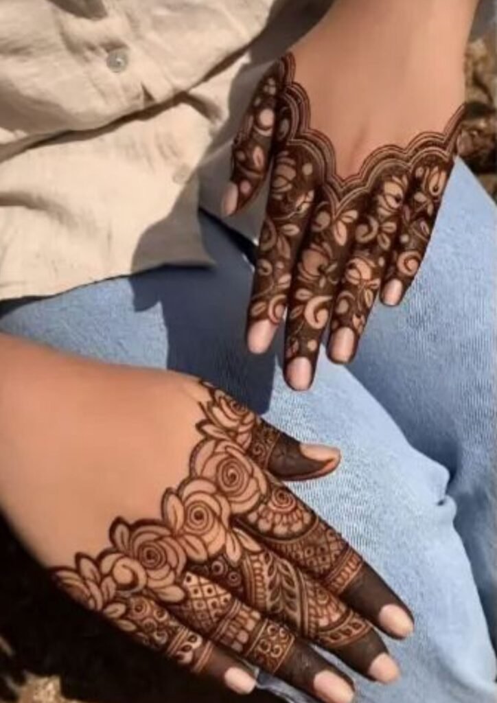 mehndi design easy