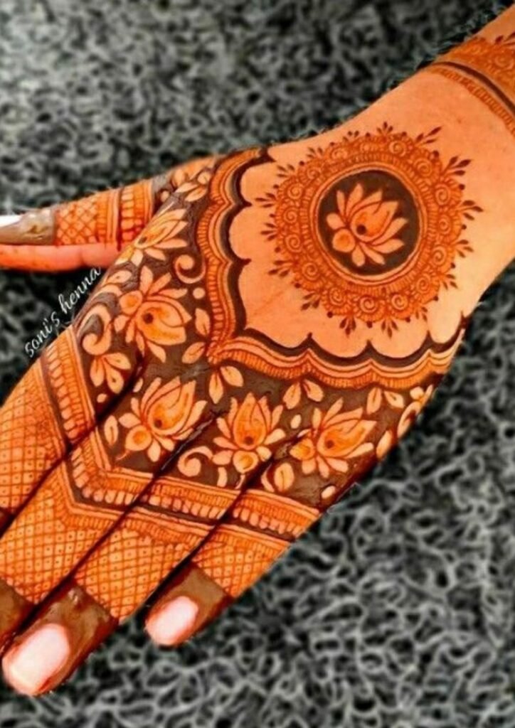 mehndi design easy