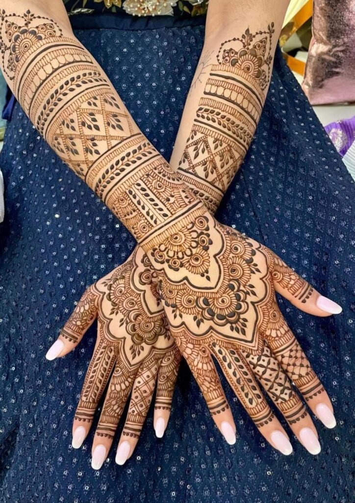 Mehndi Design Back Hand 