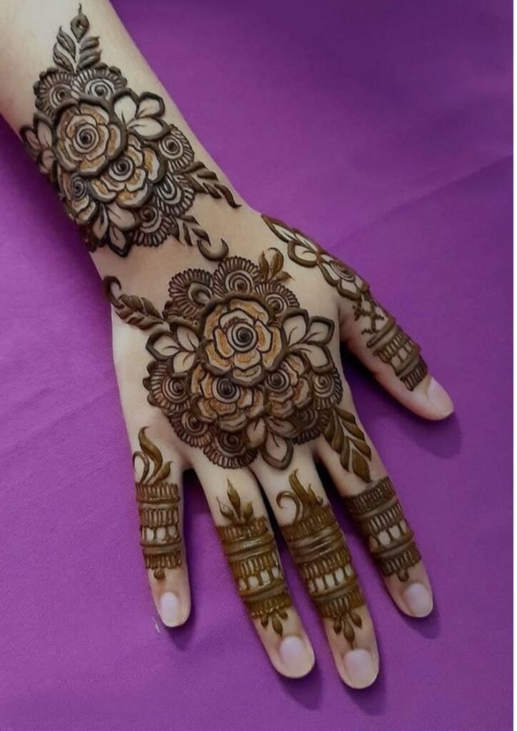 Stylish Simple Mehndi Design