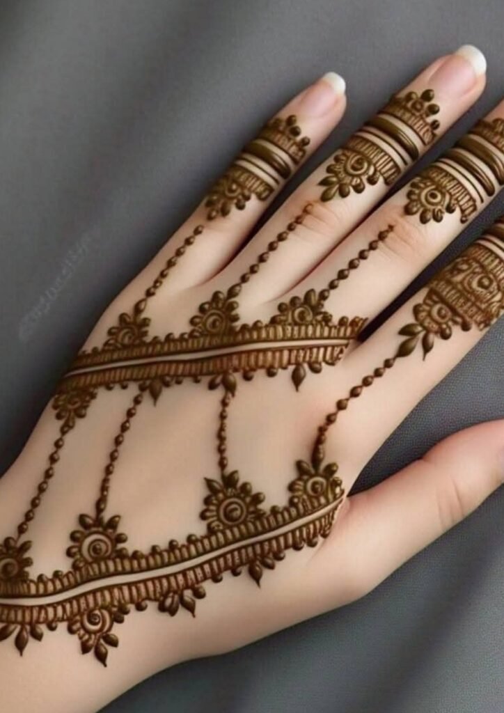 Modern Full Hand Mehndi Designs
