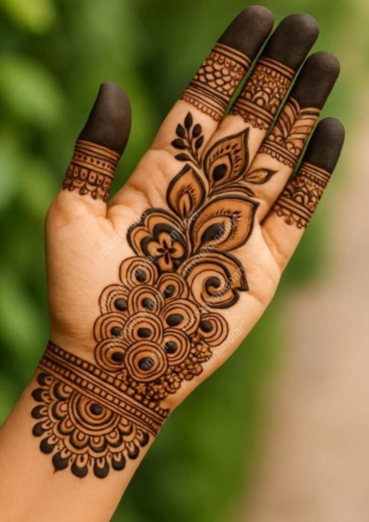 Simple Mehndi Designs for Kids