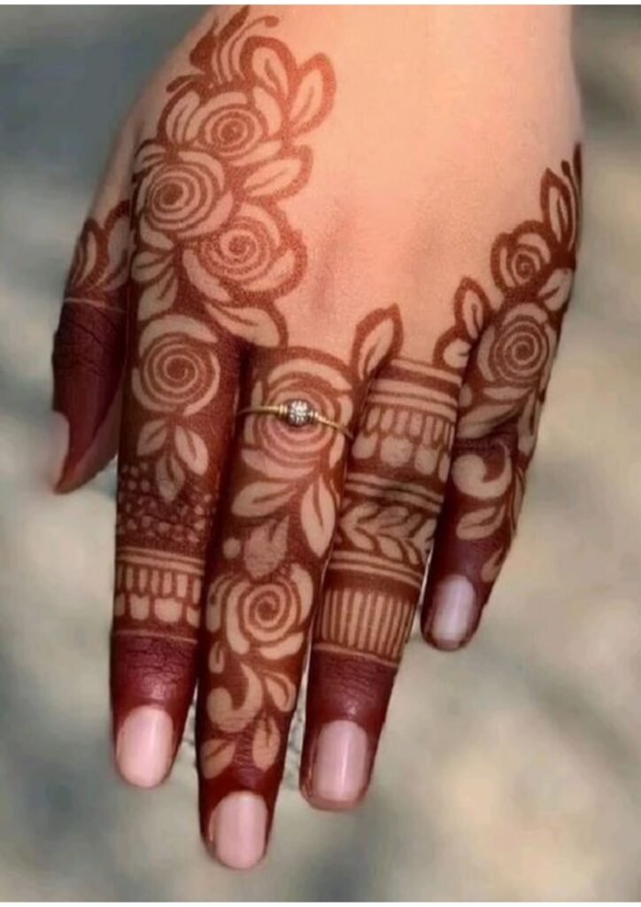 Modern Full Hand Mehndi Designs