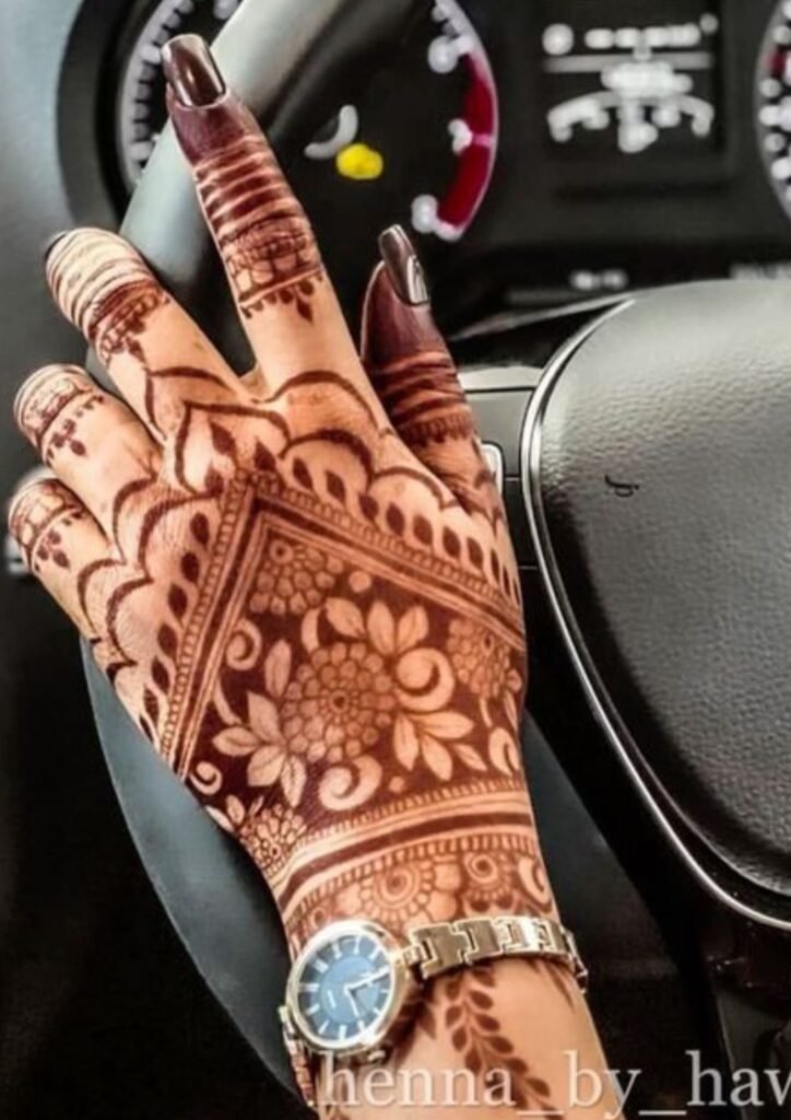 mehndi design easy
