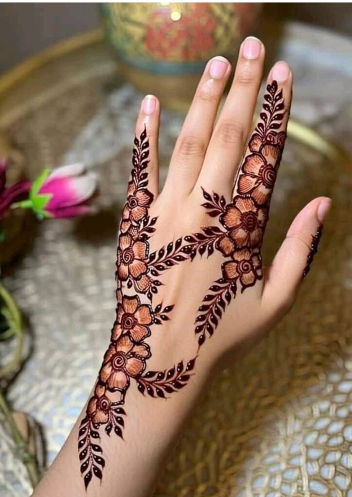 Modern Full Hand Mehndi Designs
