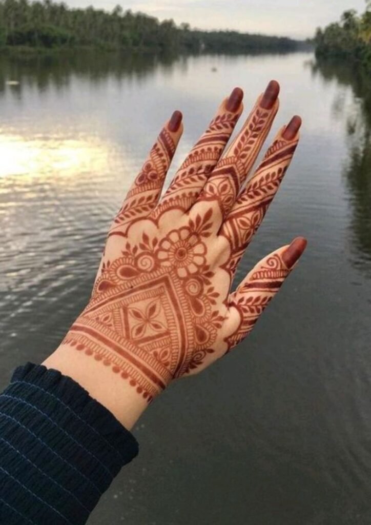 mehndi design easy