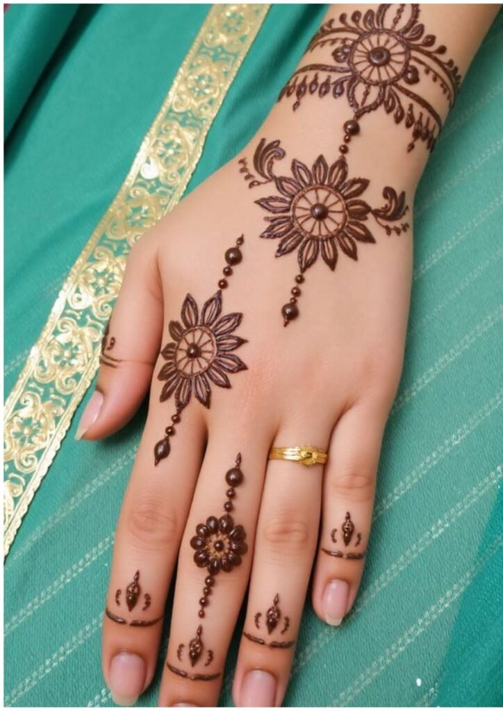 Modern Full Hand Mehndi Designs
