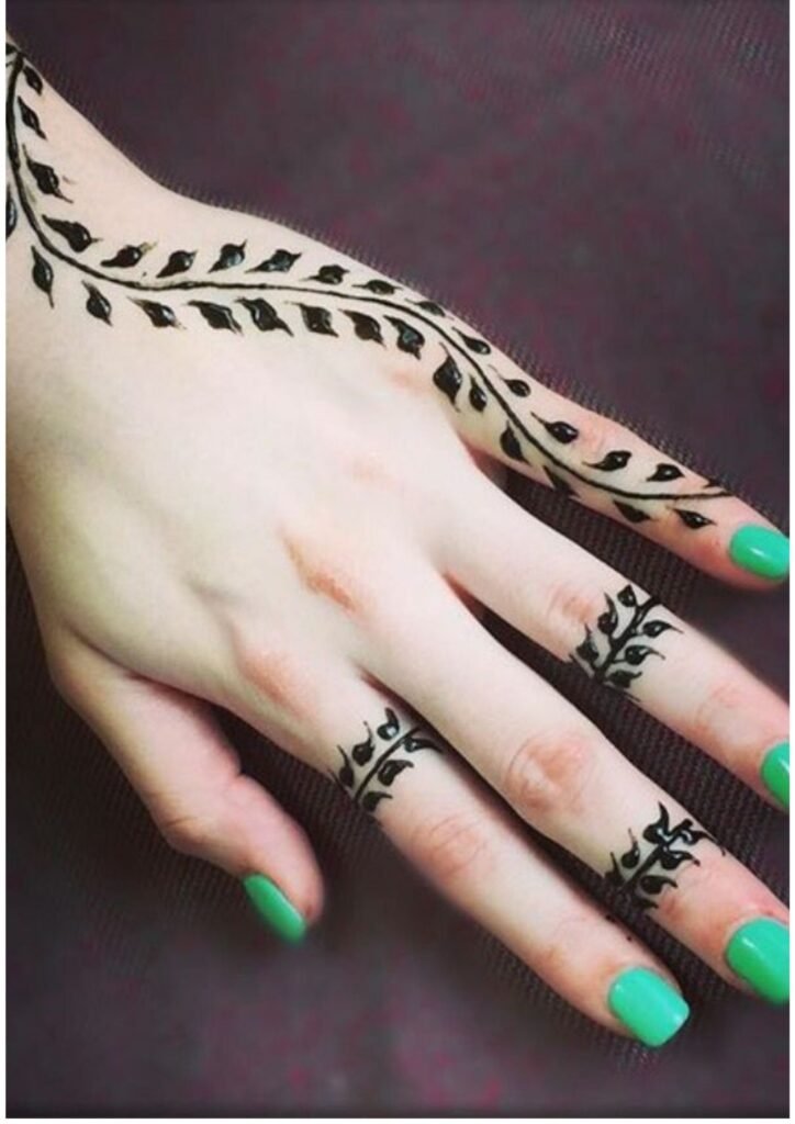 Henna Tattoo Mehndi Design