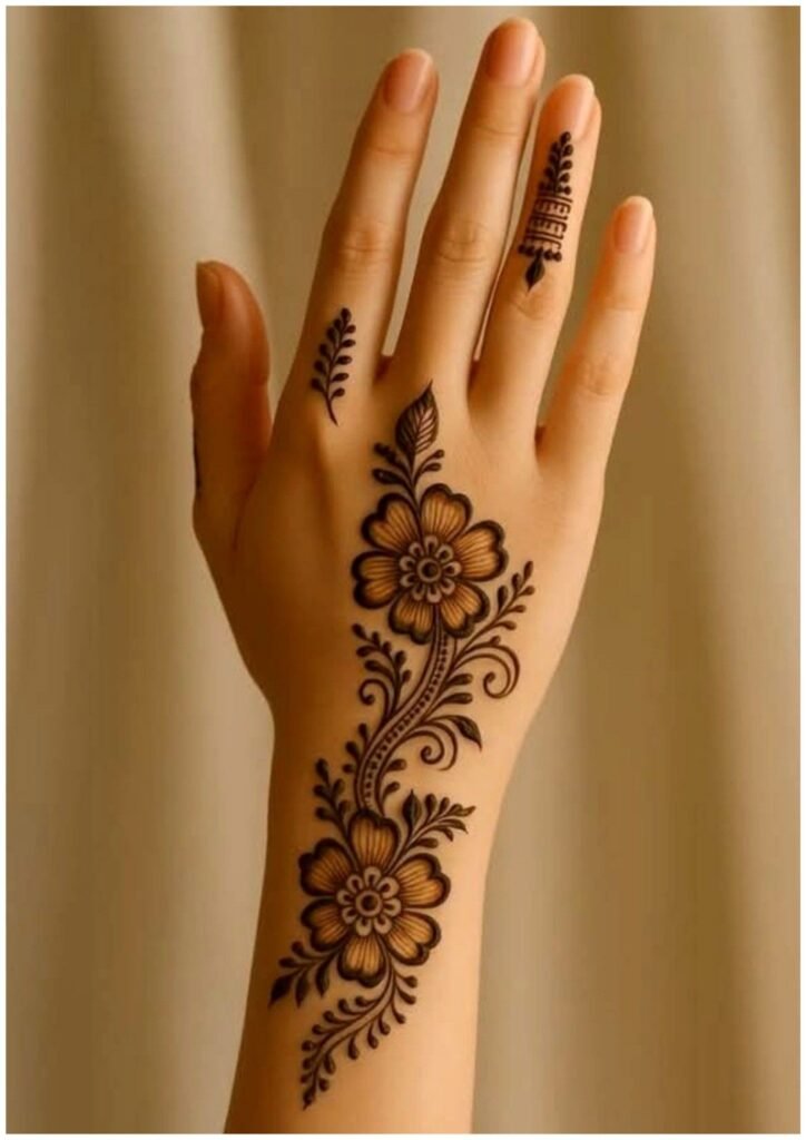 Modern Full Hand Mehndi Designs