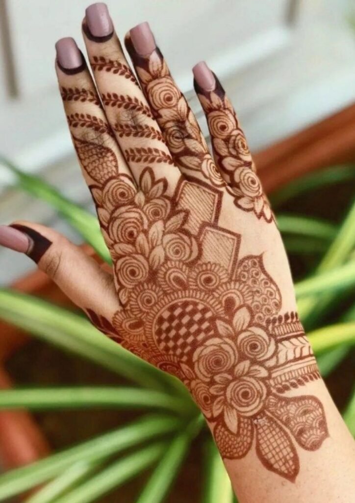 mehndi design easy