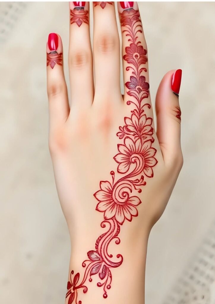 Modern Full Hand Mehndi Designs