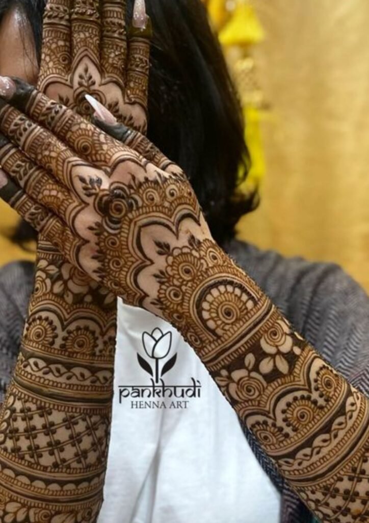 mehndi design front hand