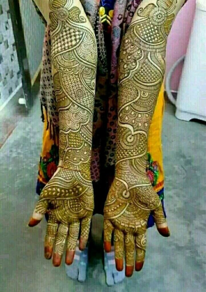 Mehndi Design Back Hand 