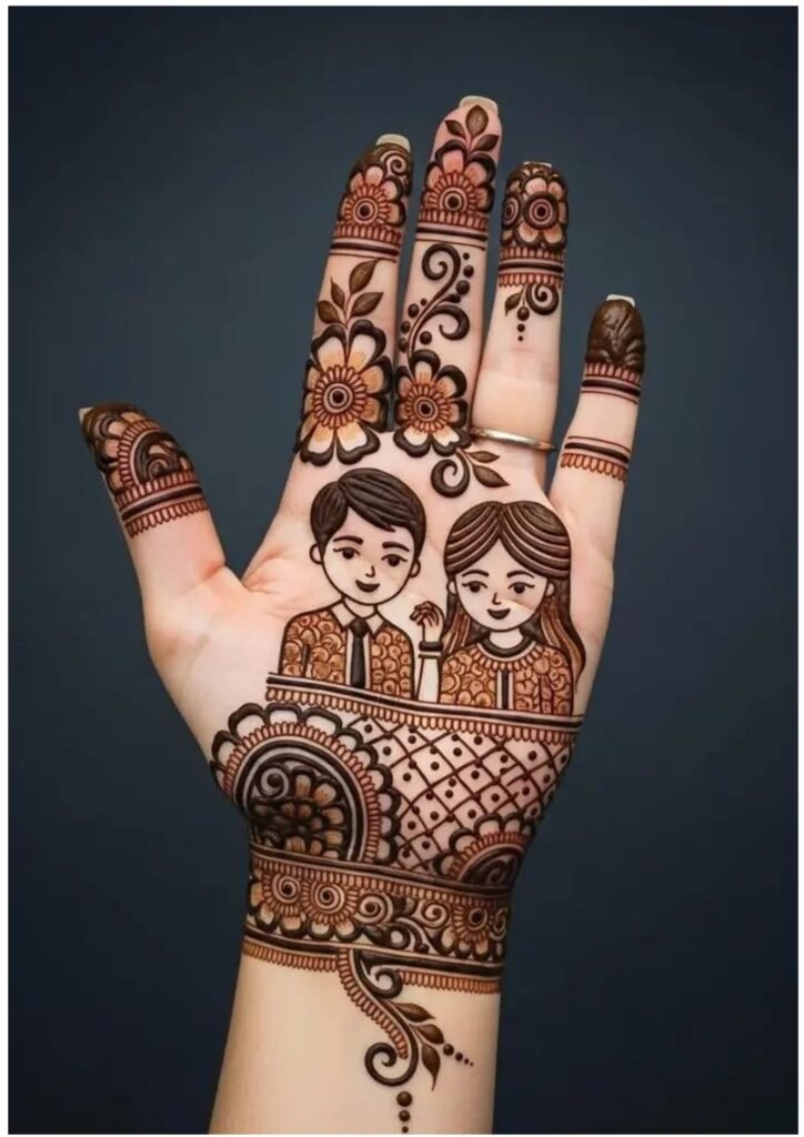 Stylish Simple Mehndi Design