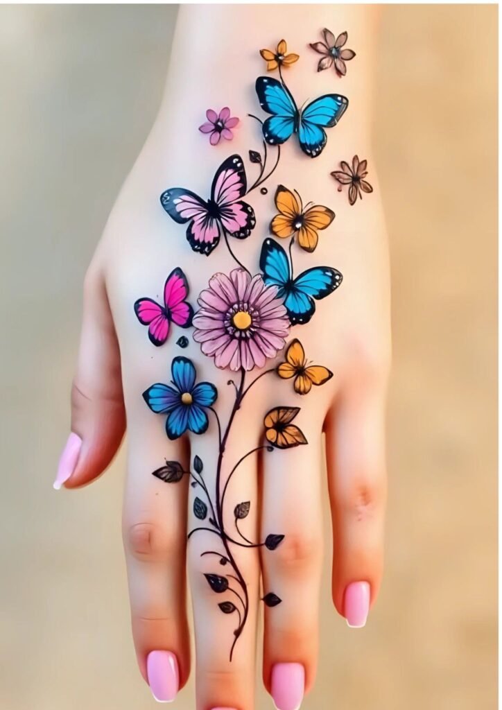 Modern Full Hand Mehndi Designs