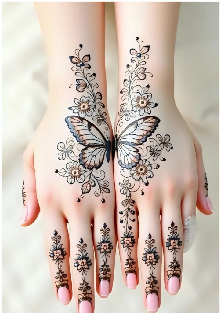 Modern Full Hand Mehndi Designs