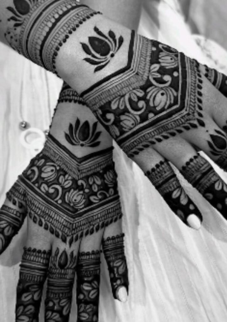 mehndi design front hand
