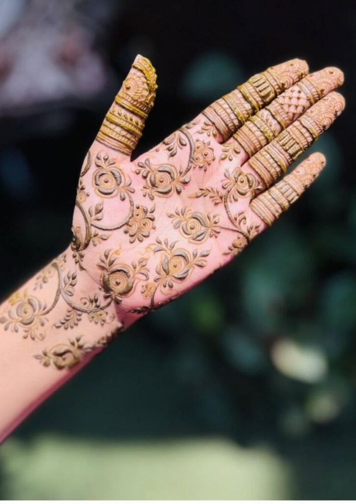 mehndi design easy