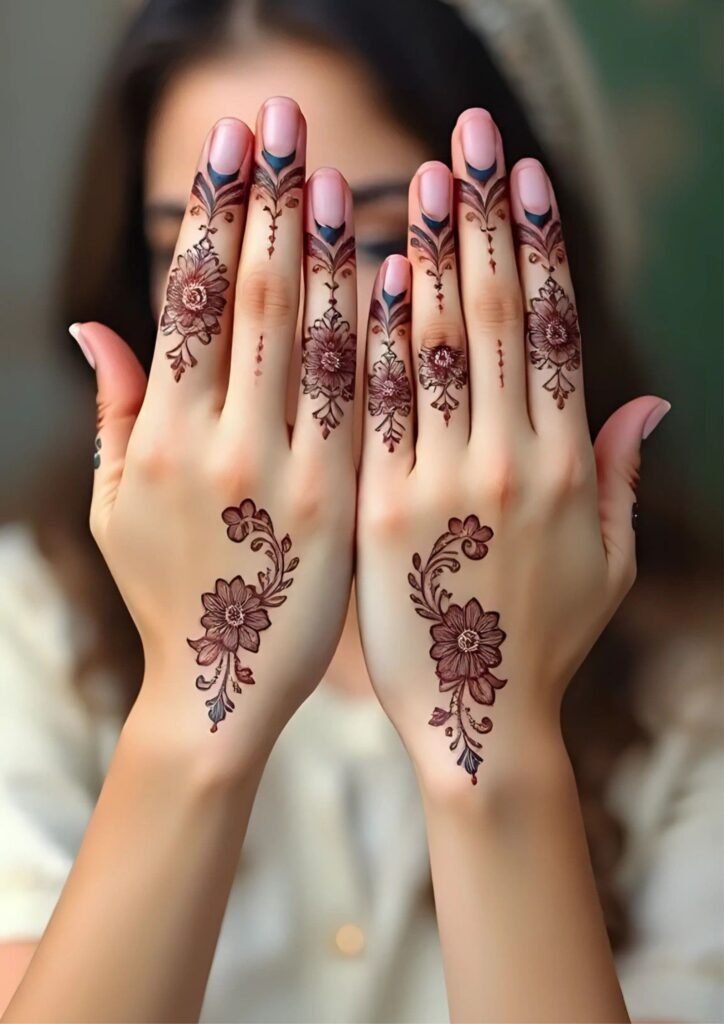 Modern Full Hand Mehndi Designs