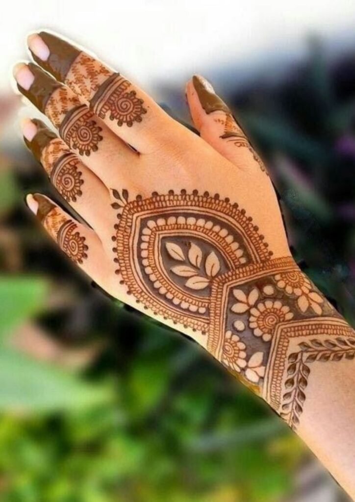 Easy Mehndi Design