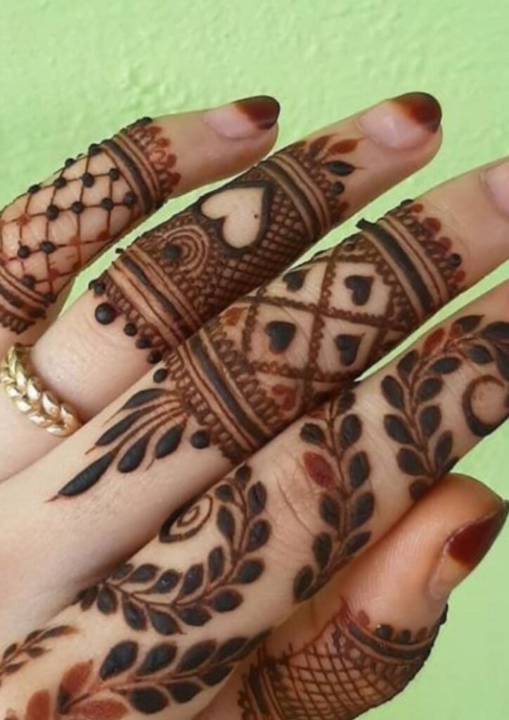 Finger Mehndi Design