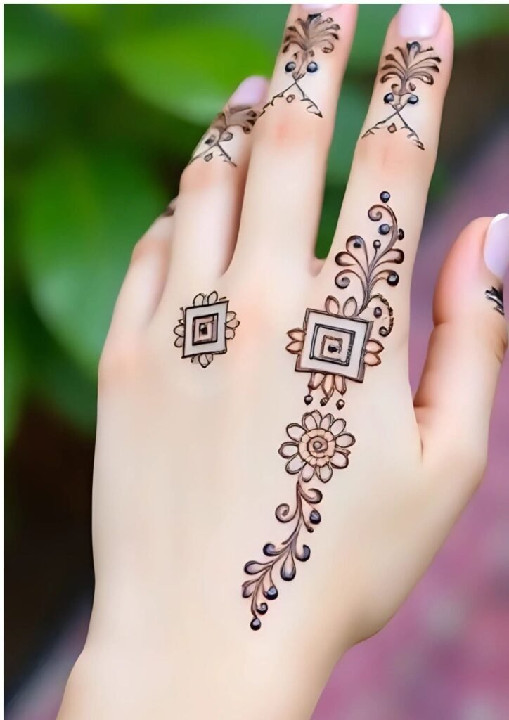 Modern Full Hand Mehndi Designs