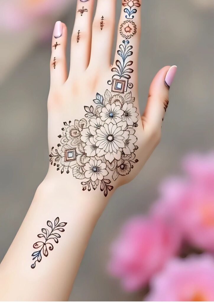 Modern Full Hand Mehndi Designs