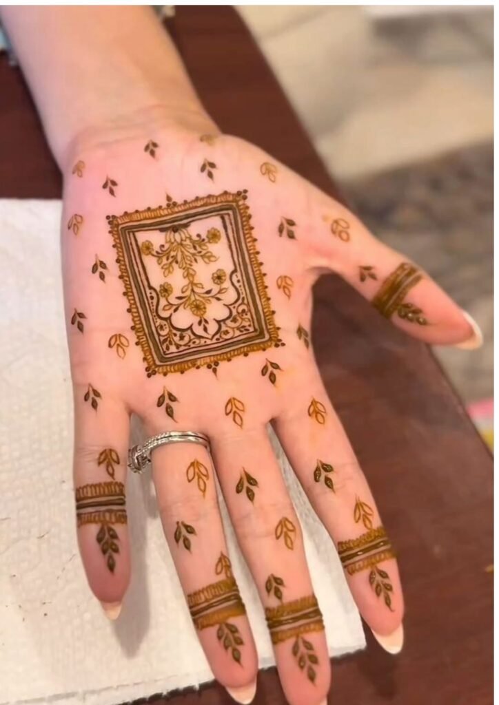 mehndi design easy