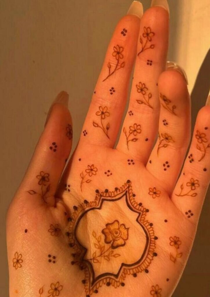 mehndi design easy