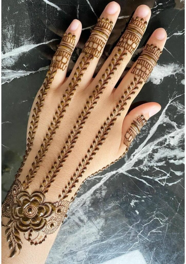 Henna Tattoo Mehndi Design