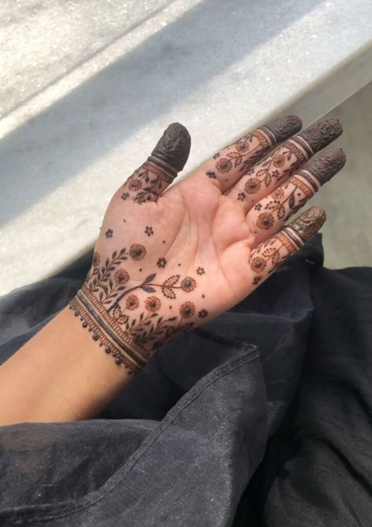 mehndi design easy