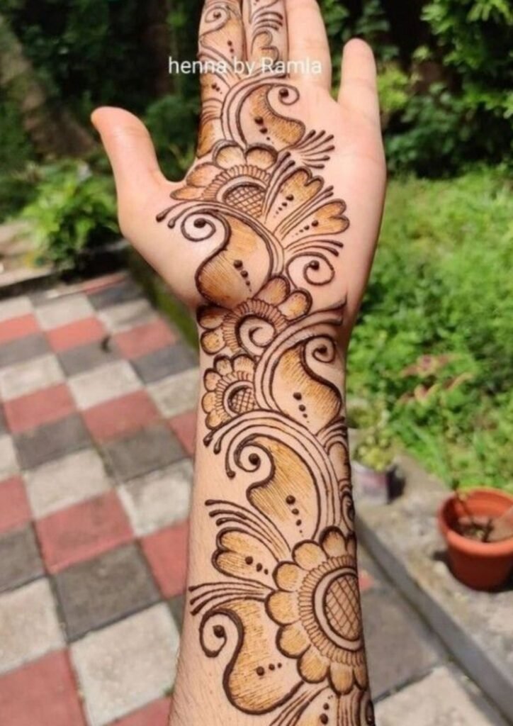 Arabic Mehndi Design