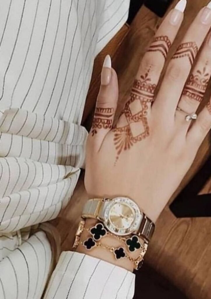 Finger Mehndi Design