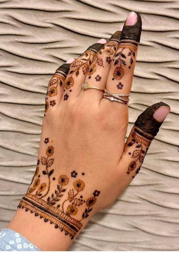mehndi design easy
