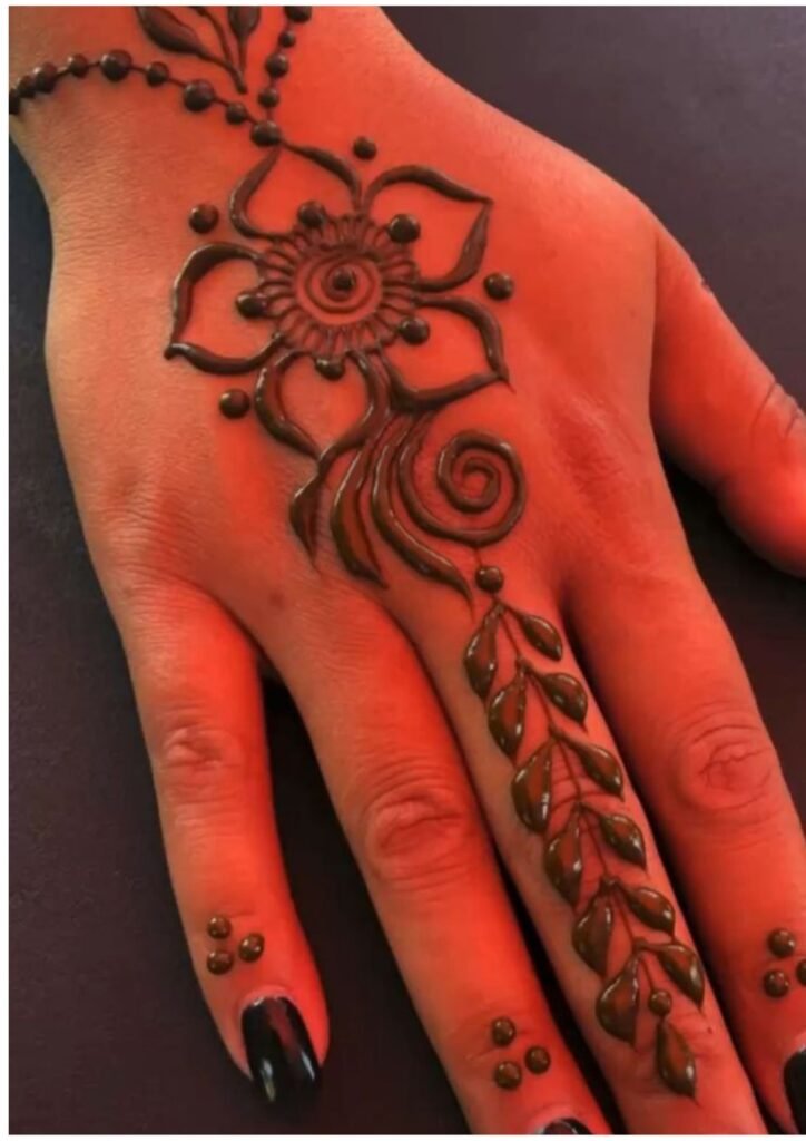 Henna Tattoo Mehndi Design