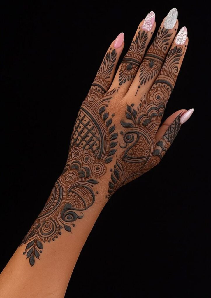 Simple Mehndi Designs for Kids