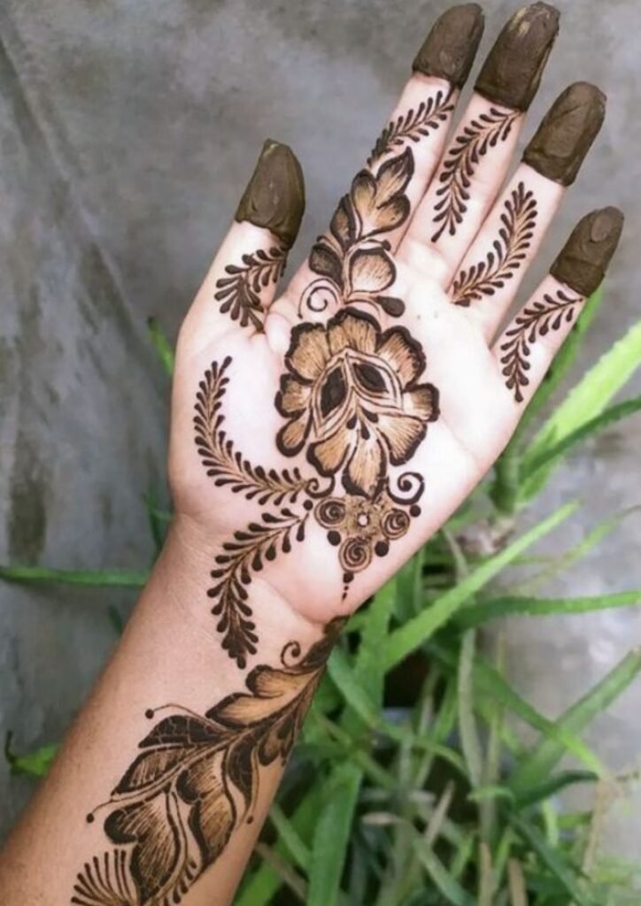 Henna New Mehndi Design