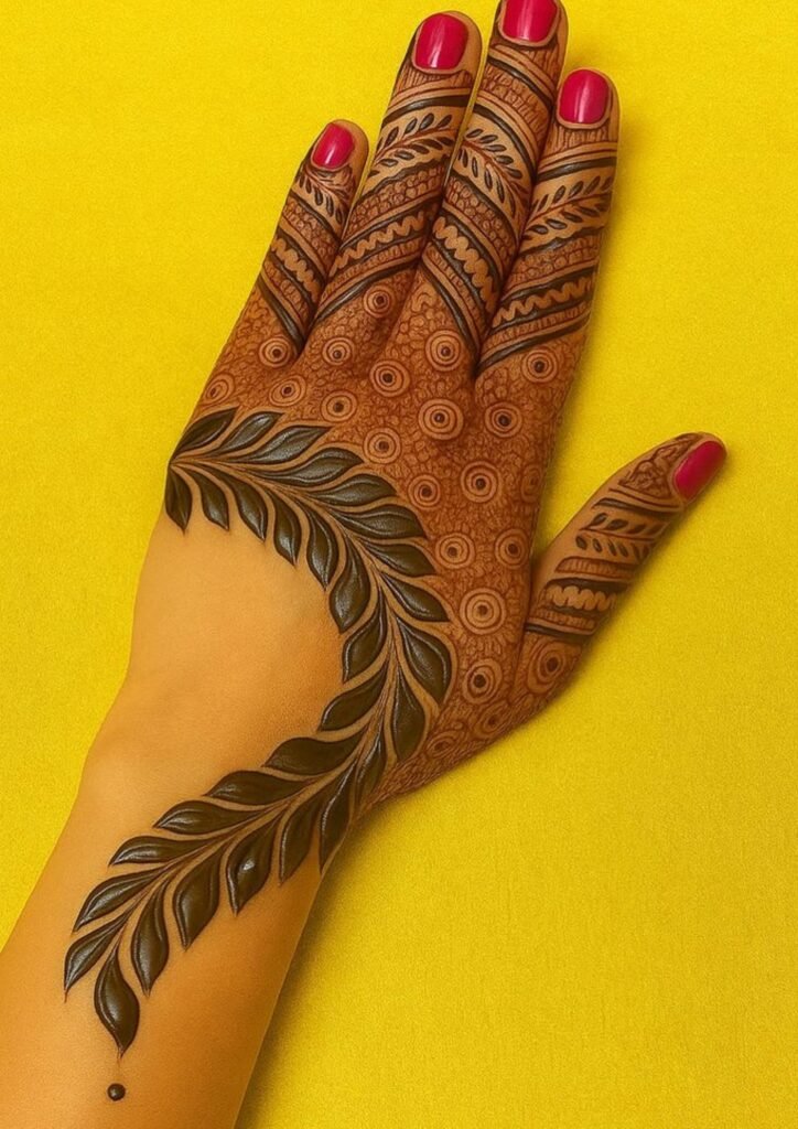 Simple Mehndi Designs for Kids