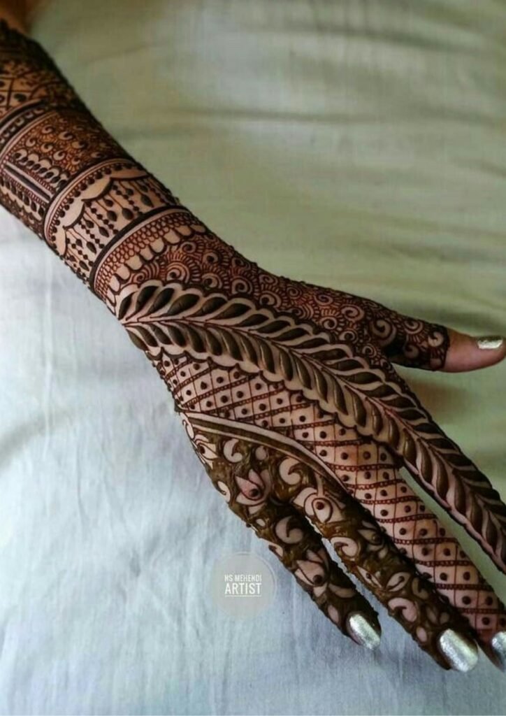 Mehndi Design Back Hand 